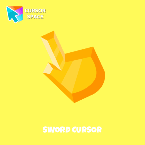 Sword cursor pointer cursor